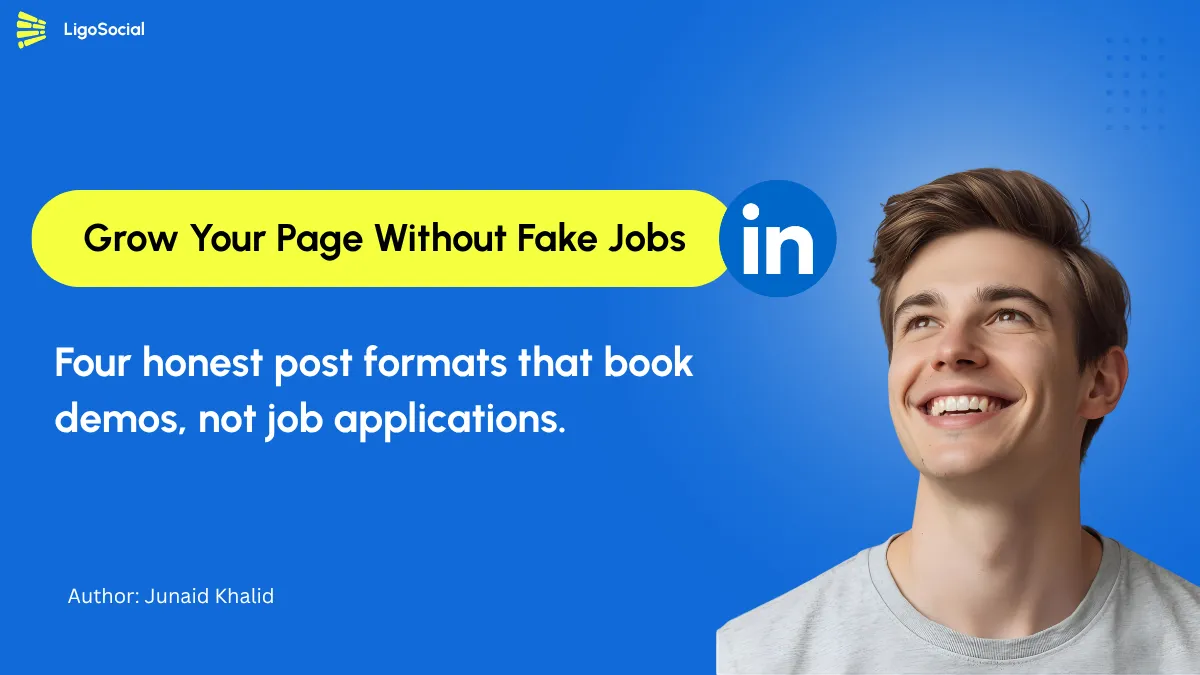 How to Grow a LinkedIn Company Page Without Fake Job Posts